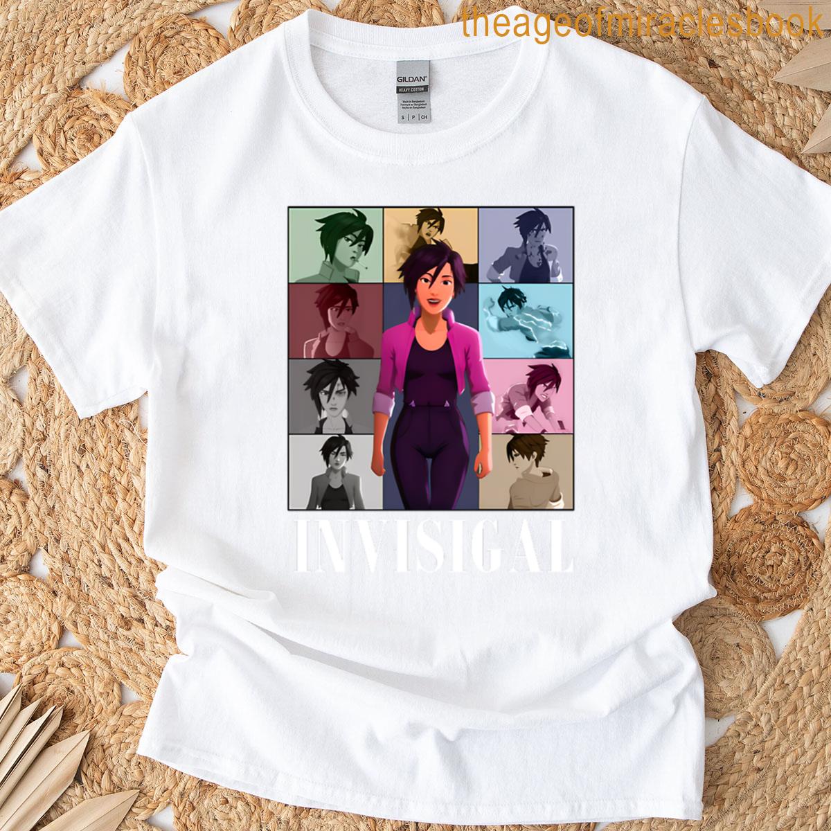 Dispatch Game Invisigal Eras Tour T-shirt