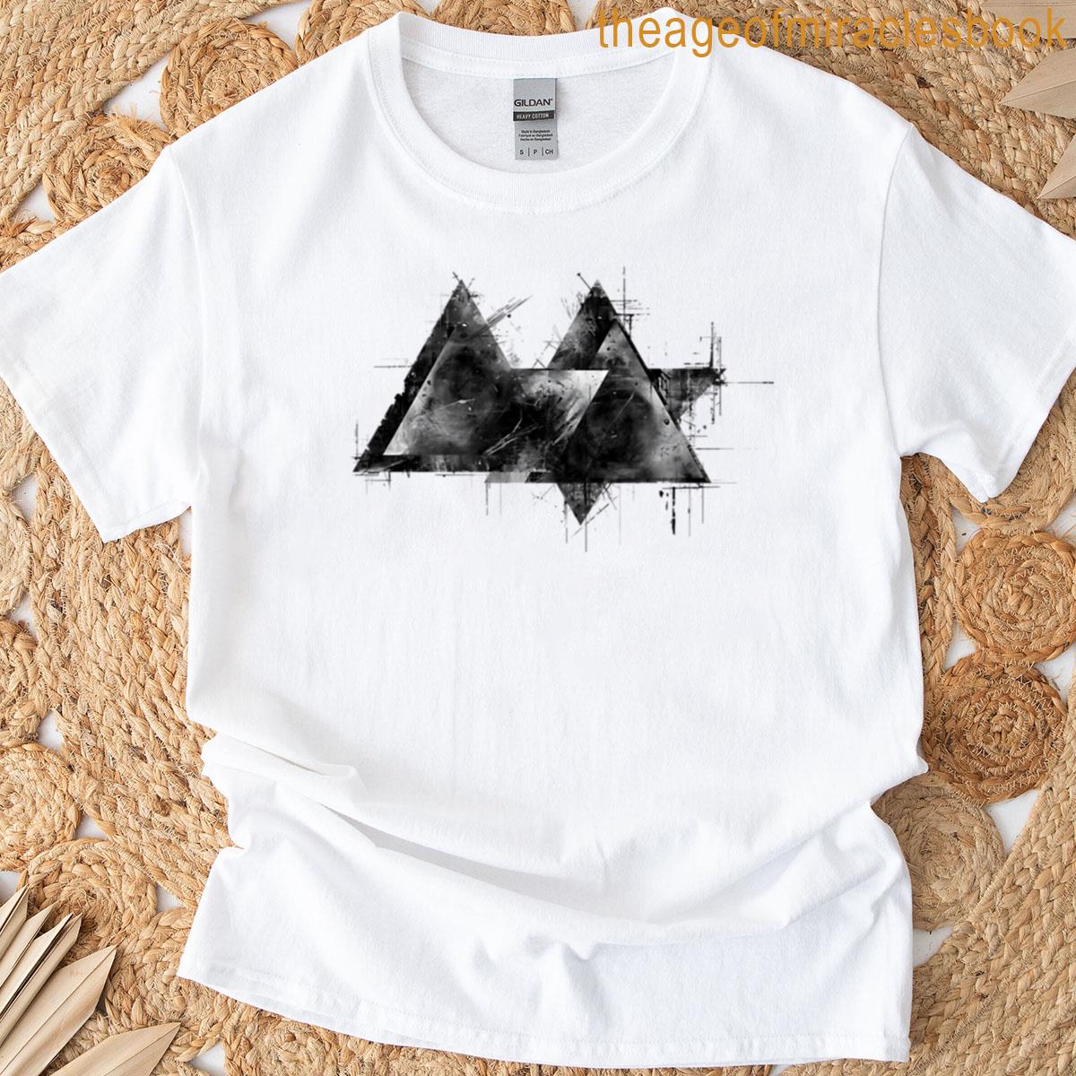 Distressed Triangles T-shirt