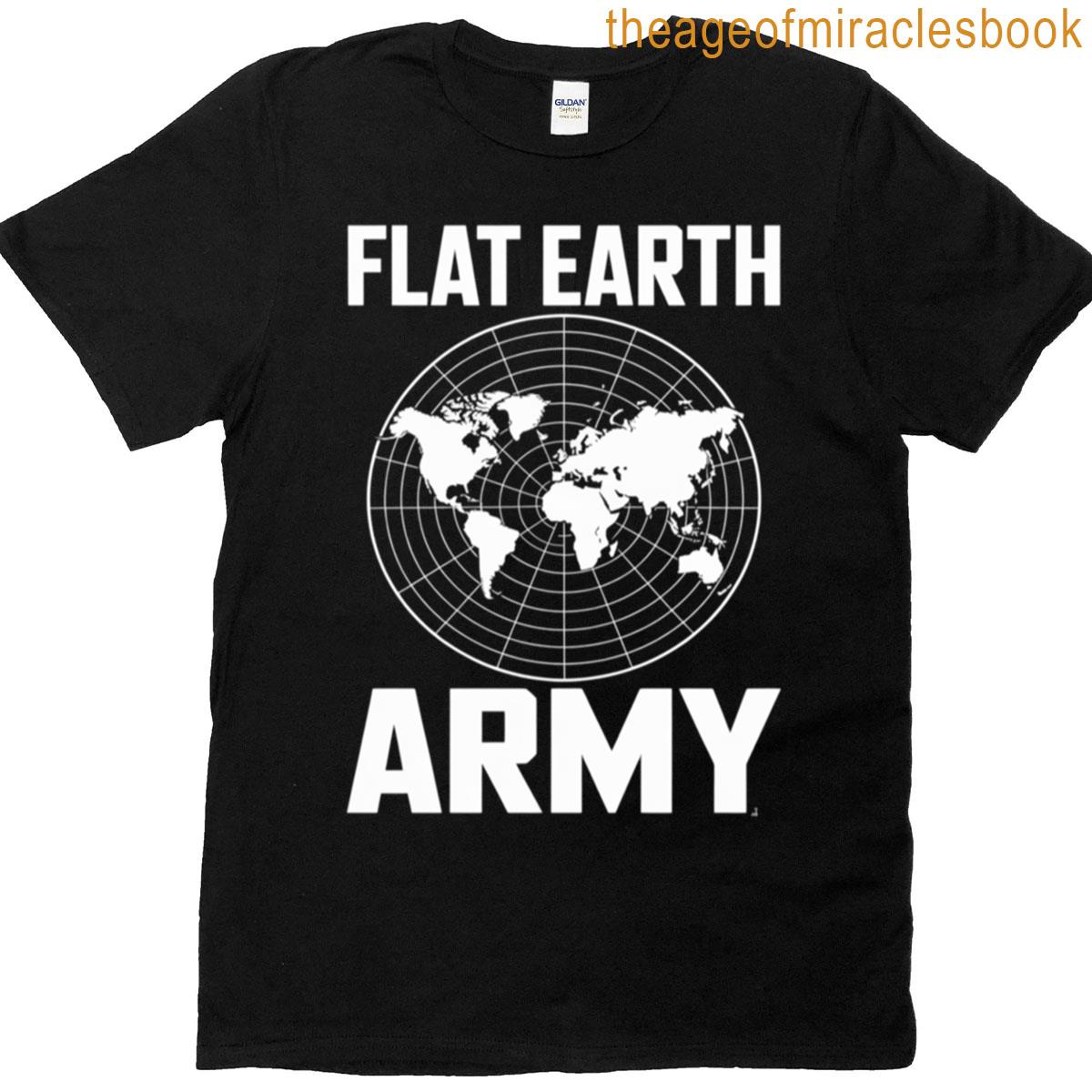 Flat Earth Army T-shirt Flat Earth Army T-shirt