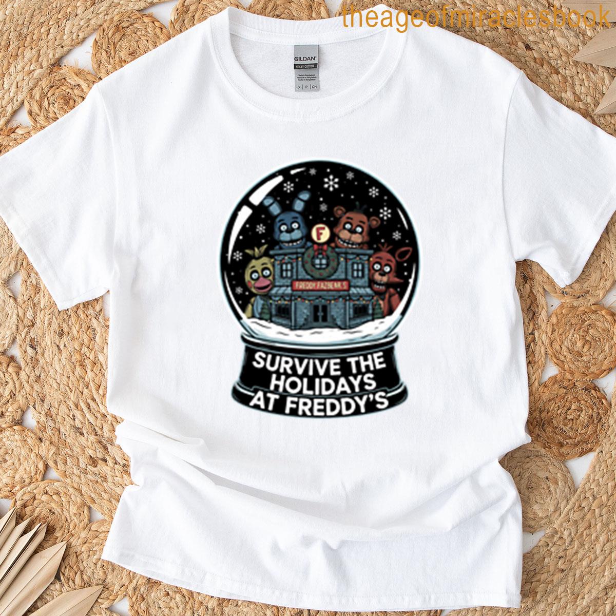 Fnaf Characters Christmas T-shirt