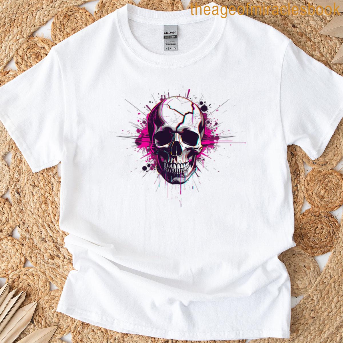 Glitch Skull T-shirt