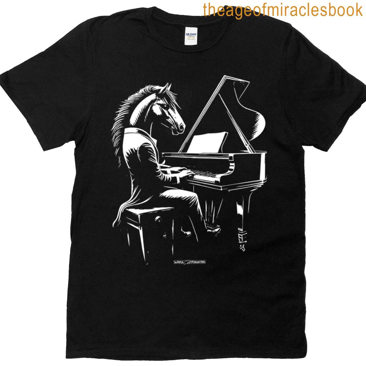 Horse Piano Tuxedo T-shirt