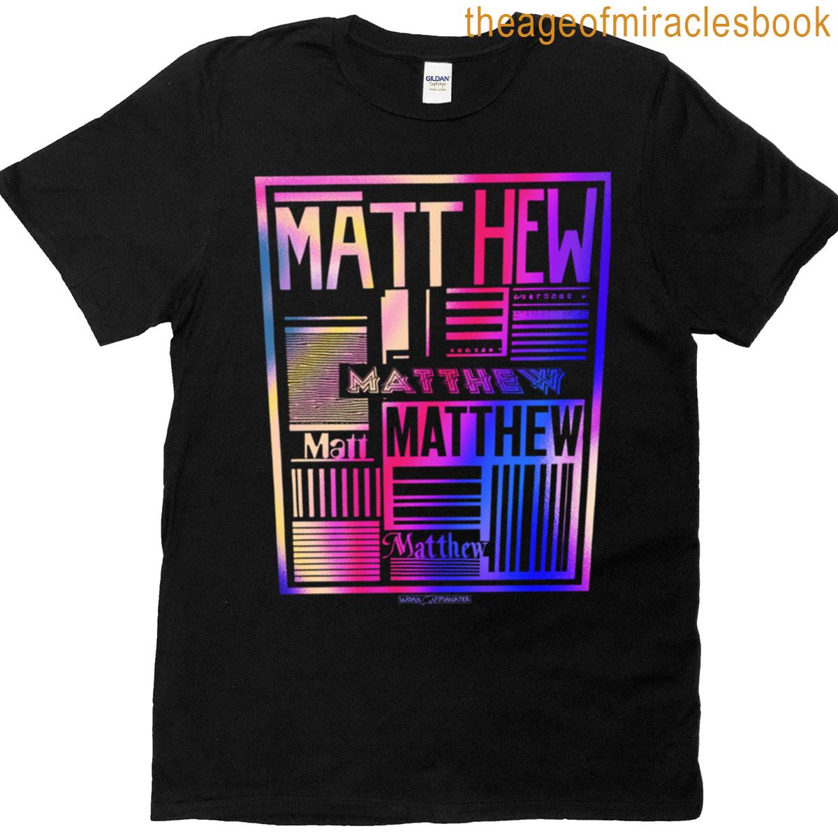 Matthew Name T-shirt