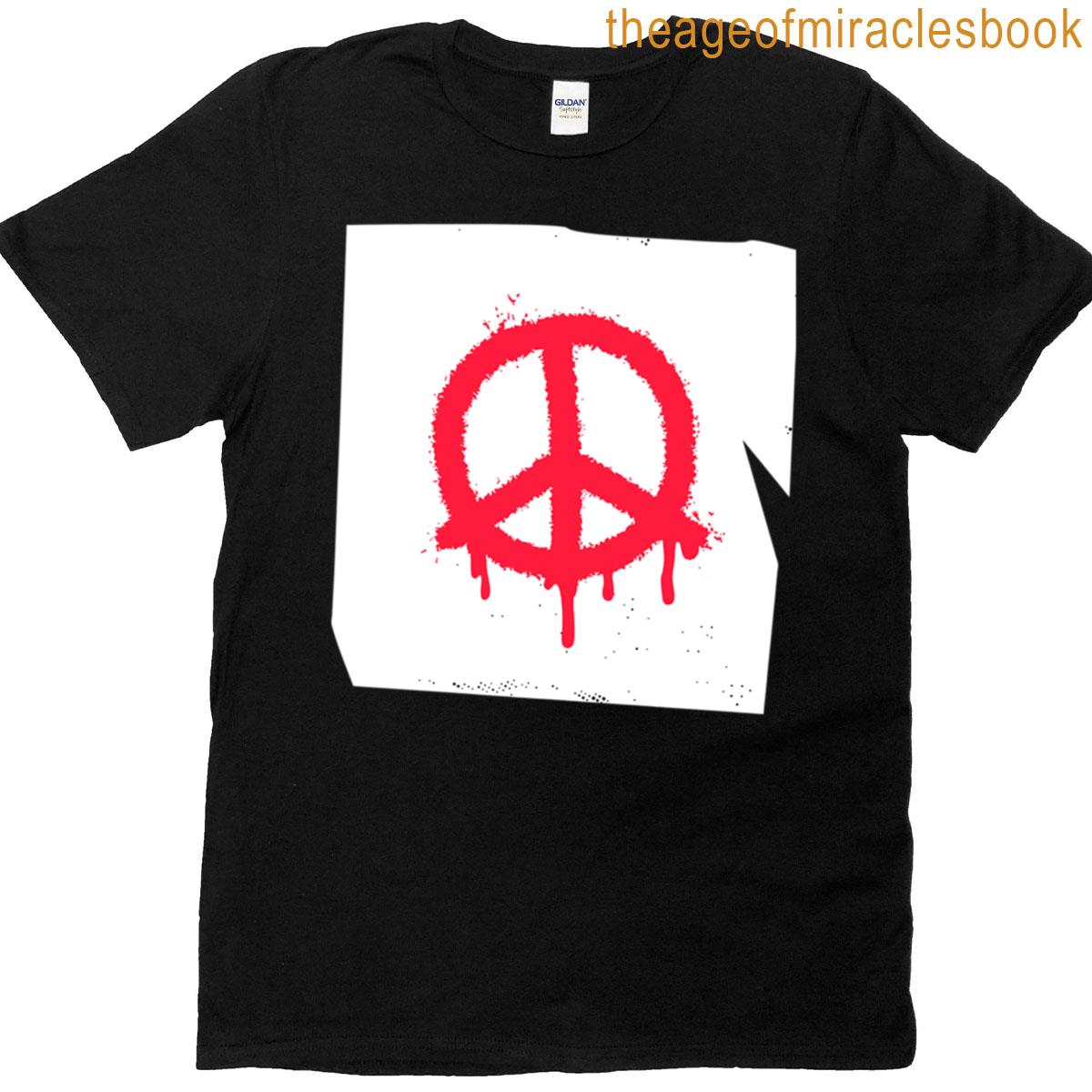 Peace Graffiti Symbol T-shirt