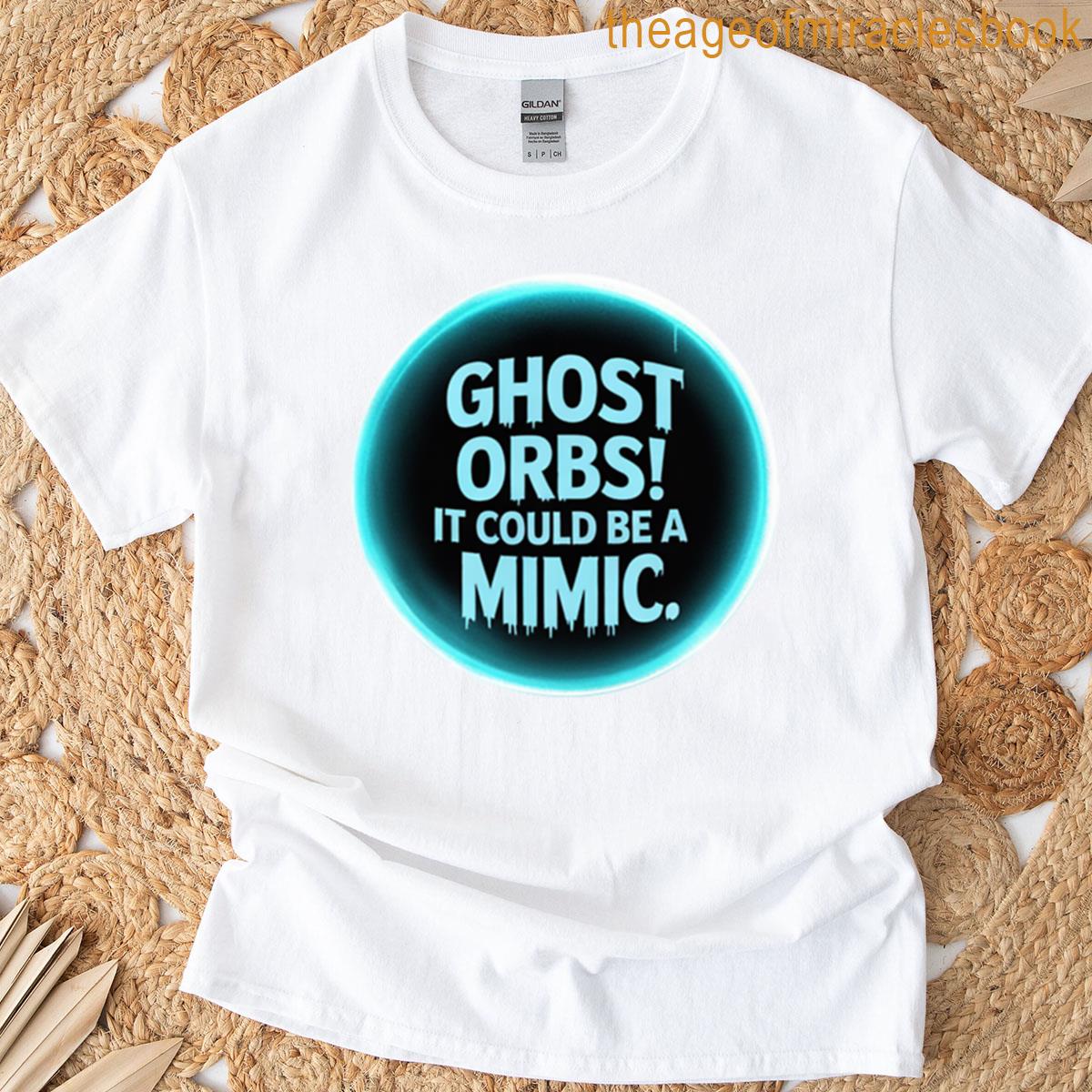 Phasmophobia – Ghost Orbs It Could Be A Mimic 3 T-shirt