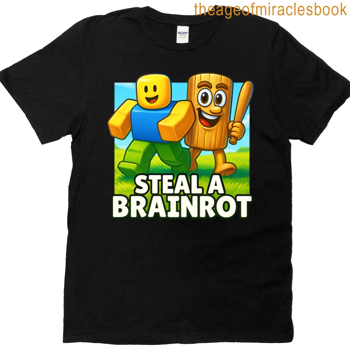 Roblox Steal A Brainrot T-shirt