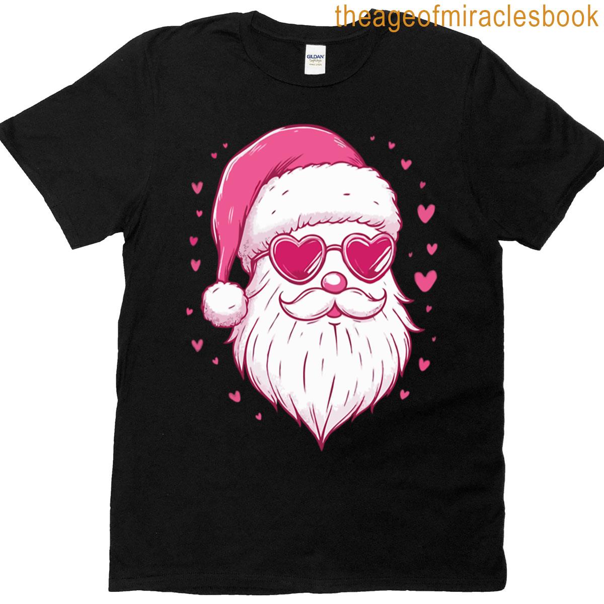Santa Valentine Hearts T-shirt