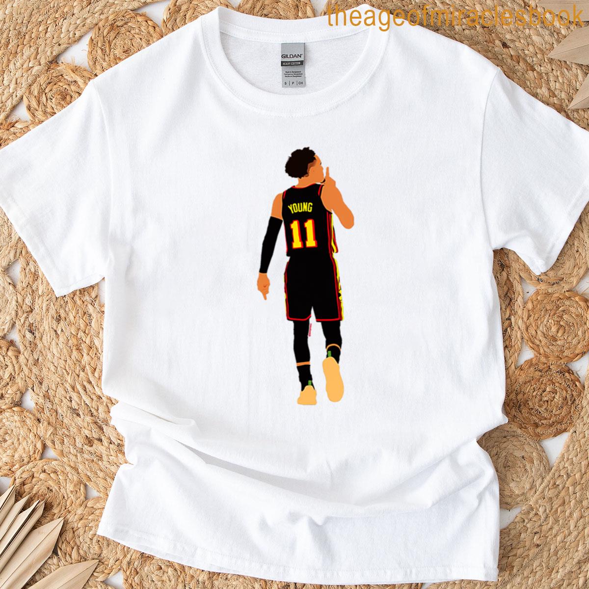 Trae Young Silences Msg Game Winner Playoffs T-shirt
