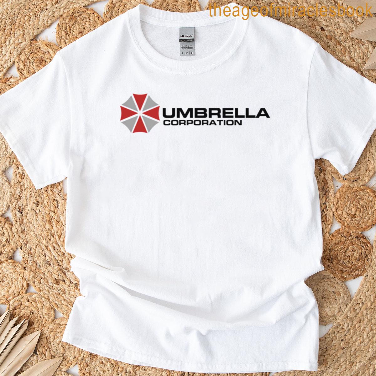 Umbrella Corporation White Resident Evil T-shirt