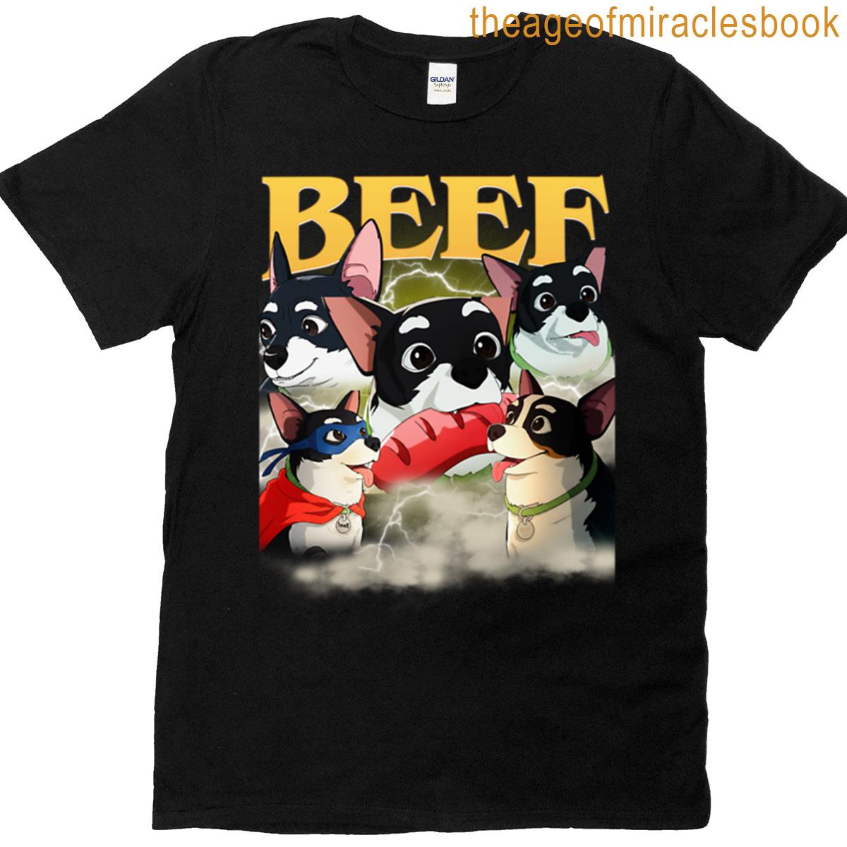 Vintage Beef Dog Dispatch Game T-shirt
