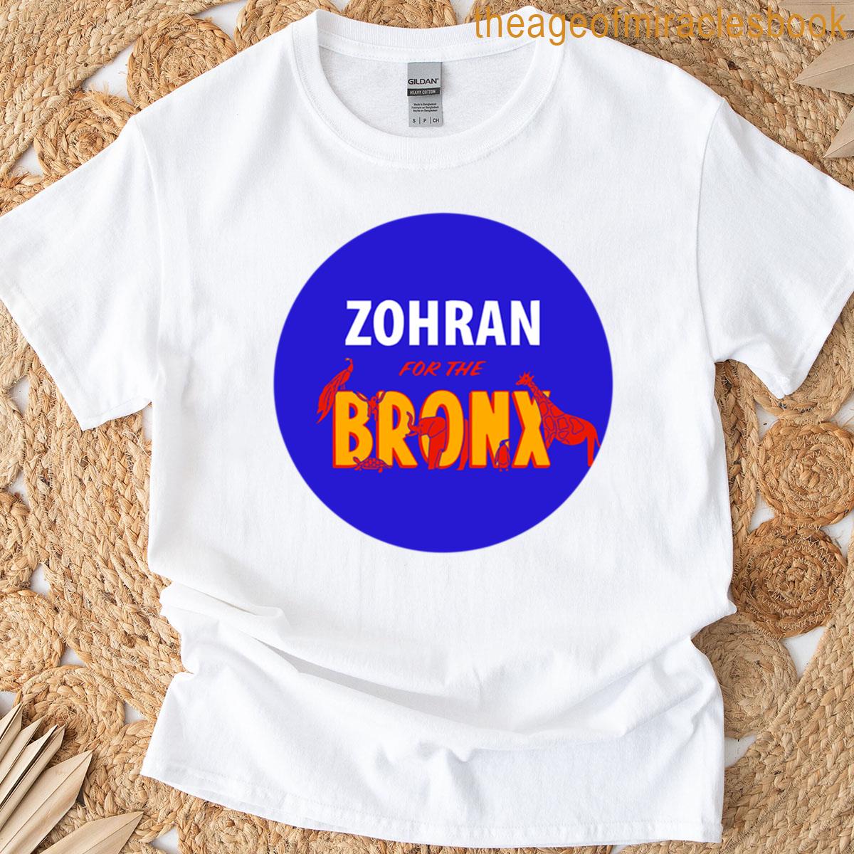 Zohran For The Bronx T-shirt