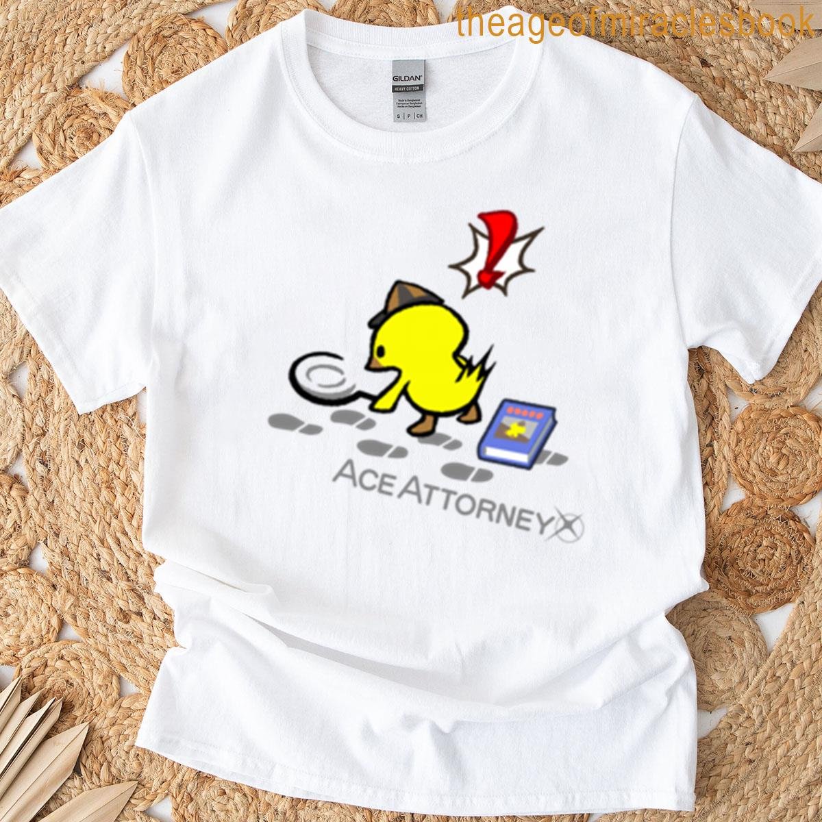 Ace Attorney Piyo T-shirt