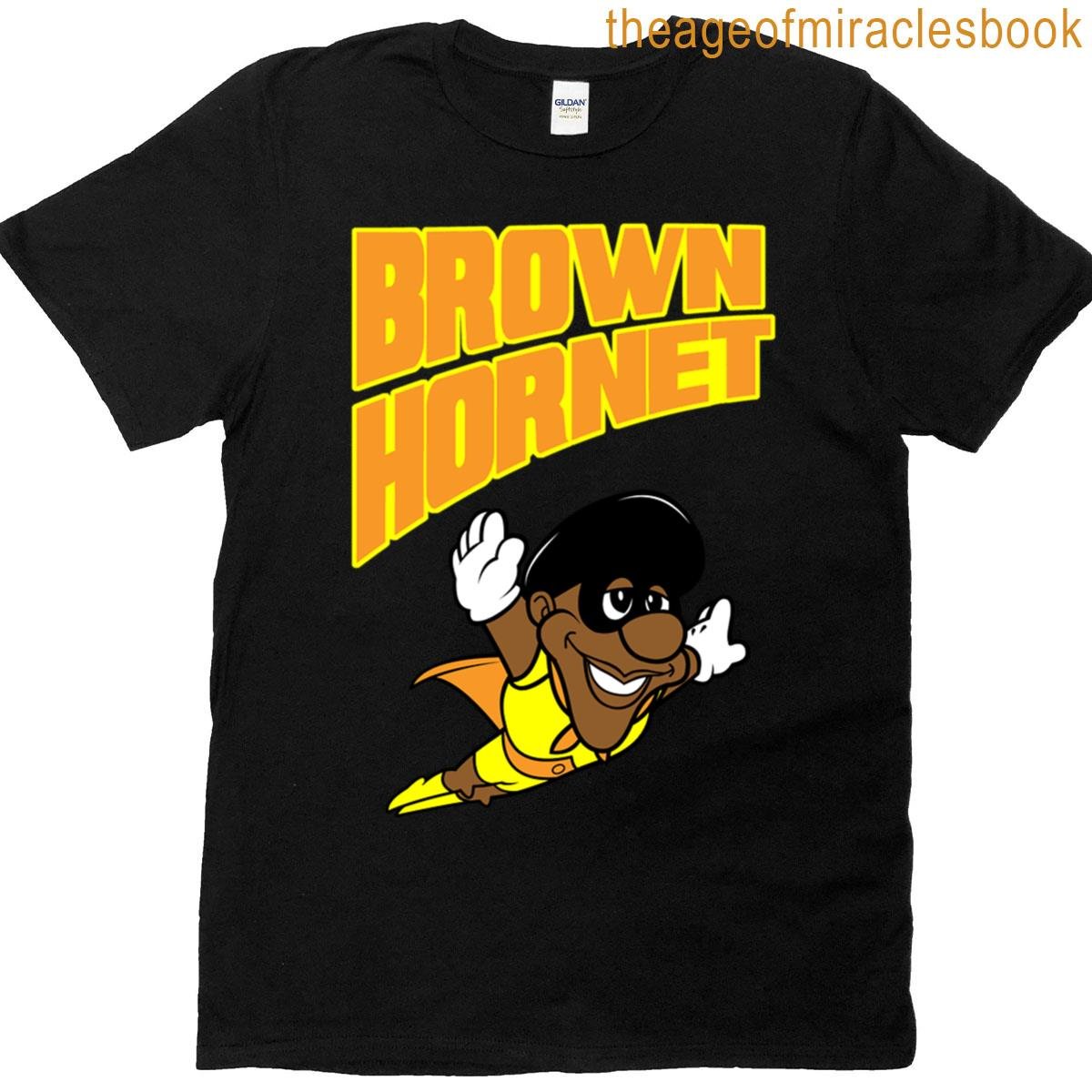 Brown Hornet T-shirt