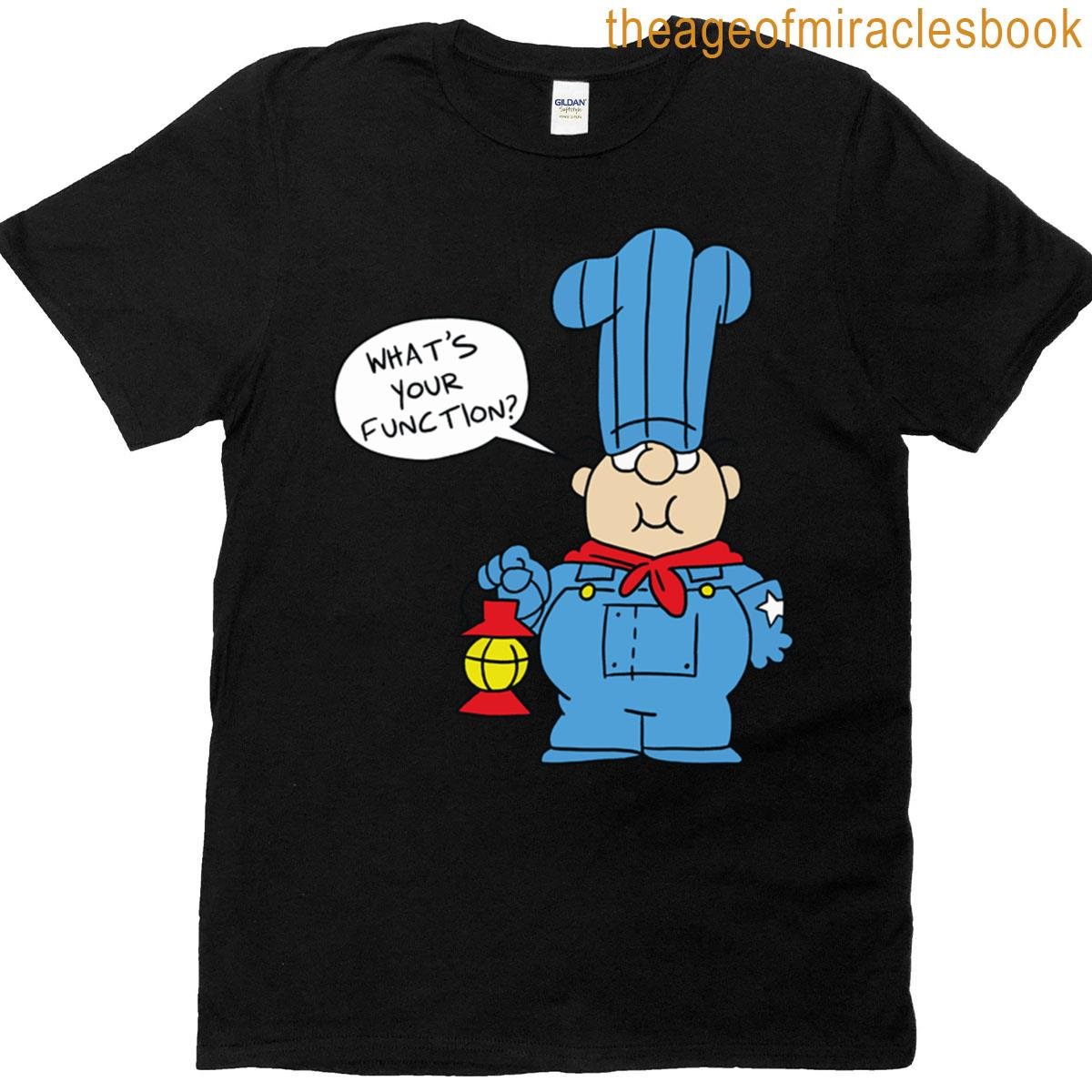 Conjunction Junction – Grammar – 70s Tv T-shirt