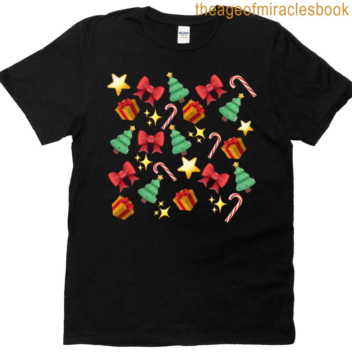 Cute Festive Pattern T-shirt