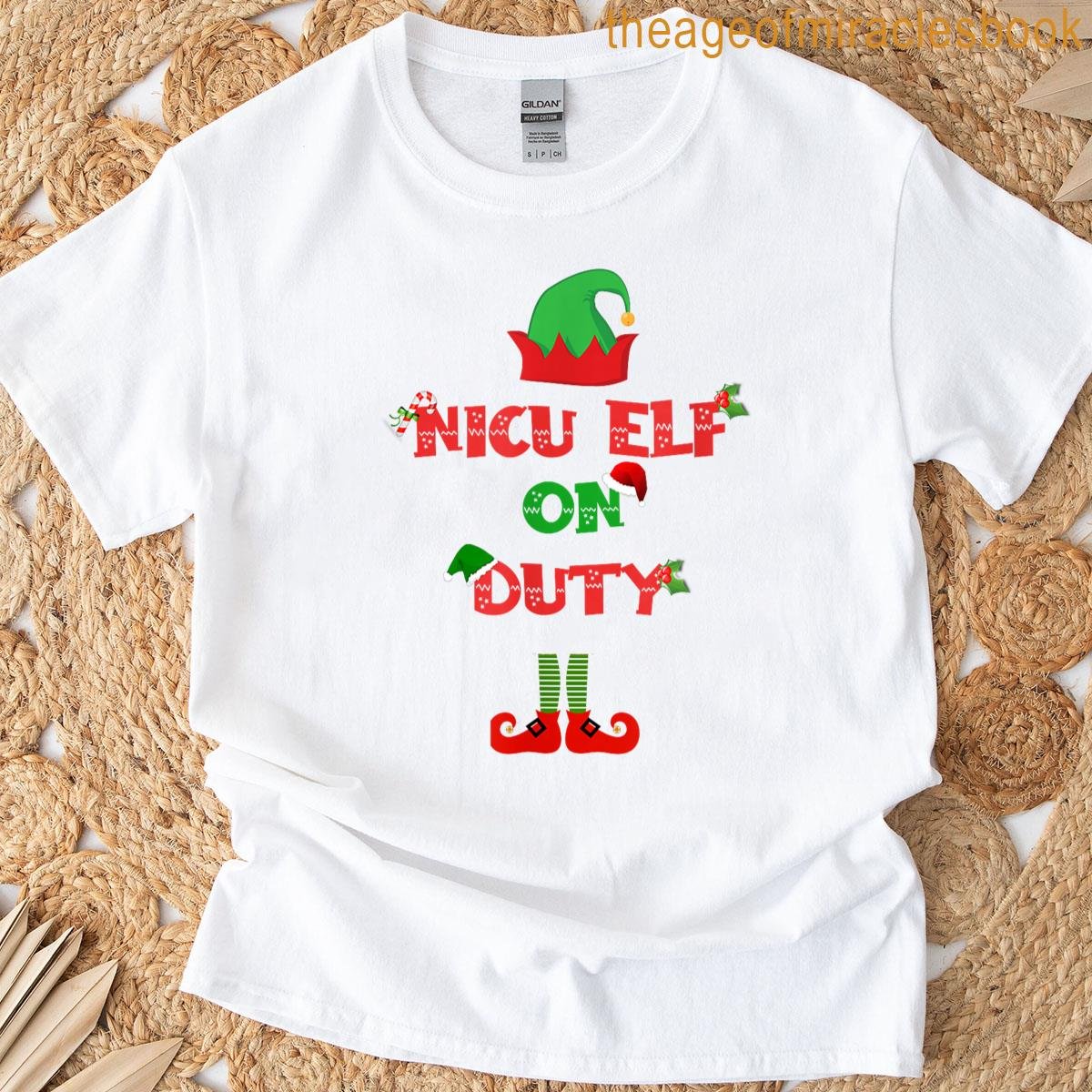 Elf On Duty Nicu T-shirt