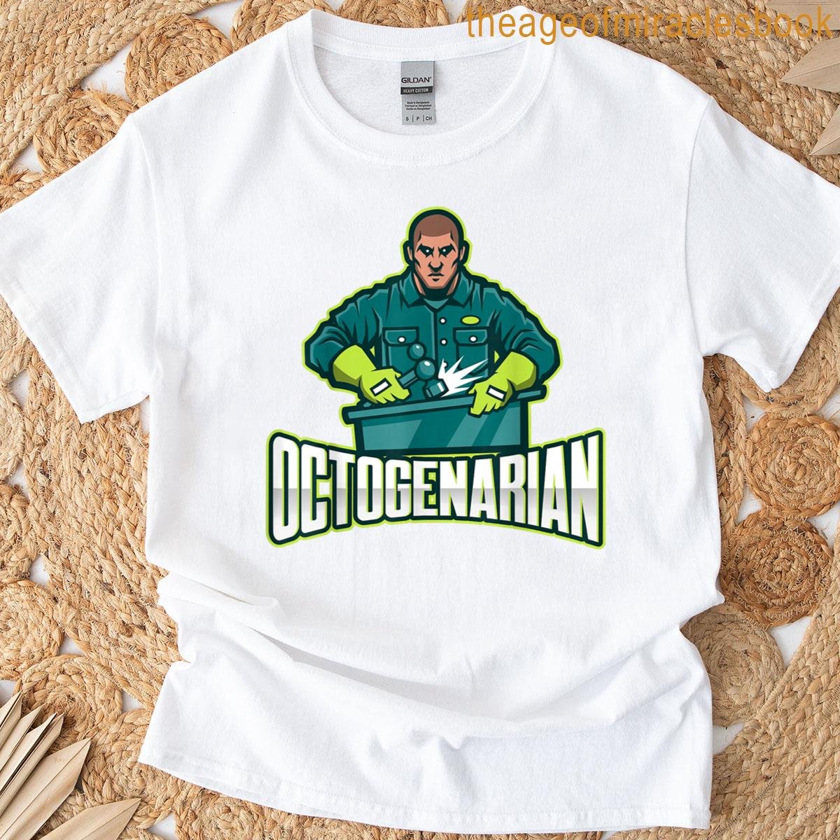 Elite Blacksmith 80th Birthday Octogenarian T-shirt