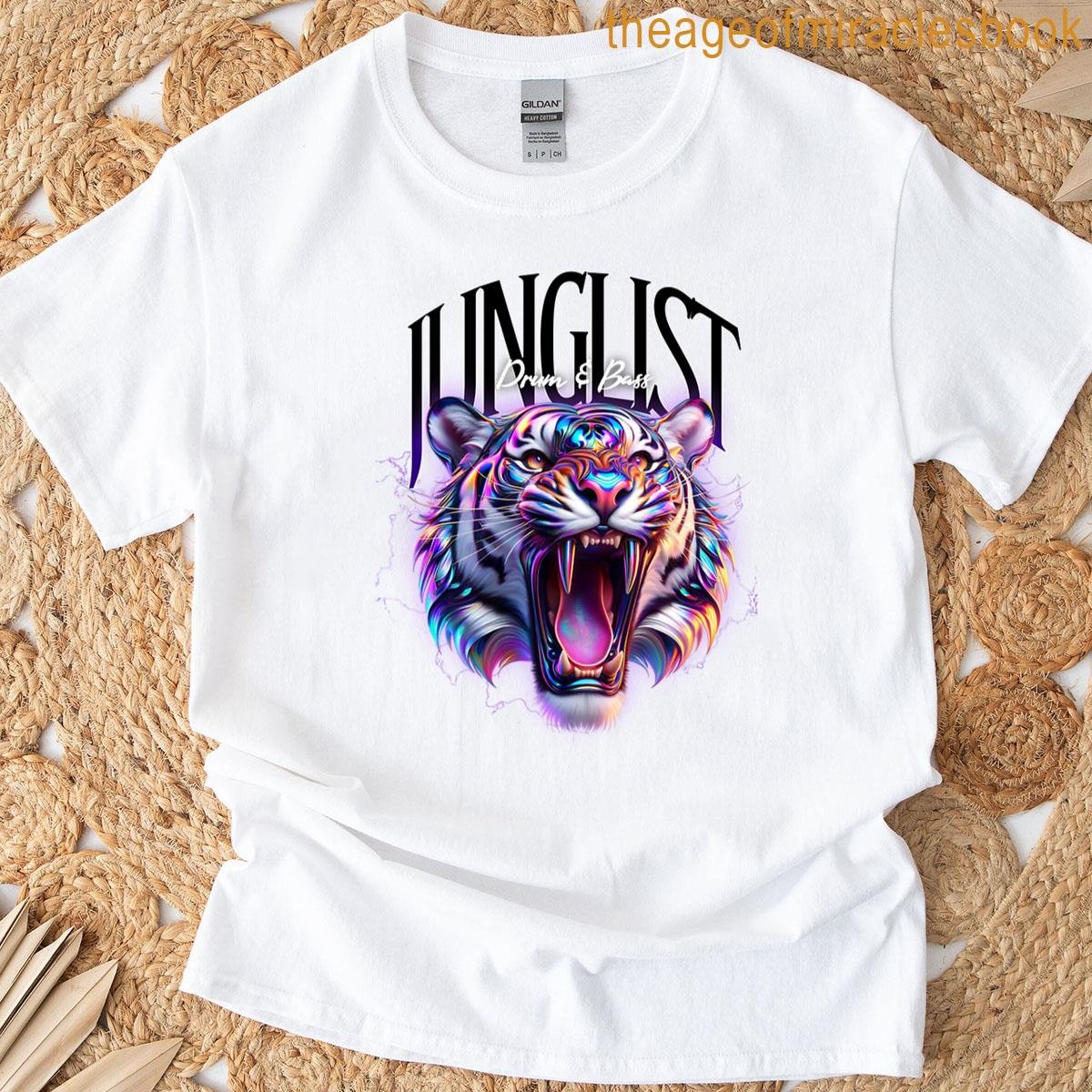 Junglist – Tooth Tiger Dnb Black T-shirt