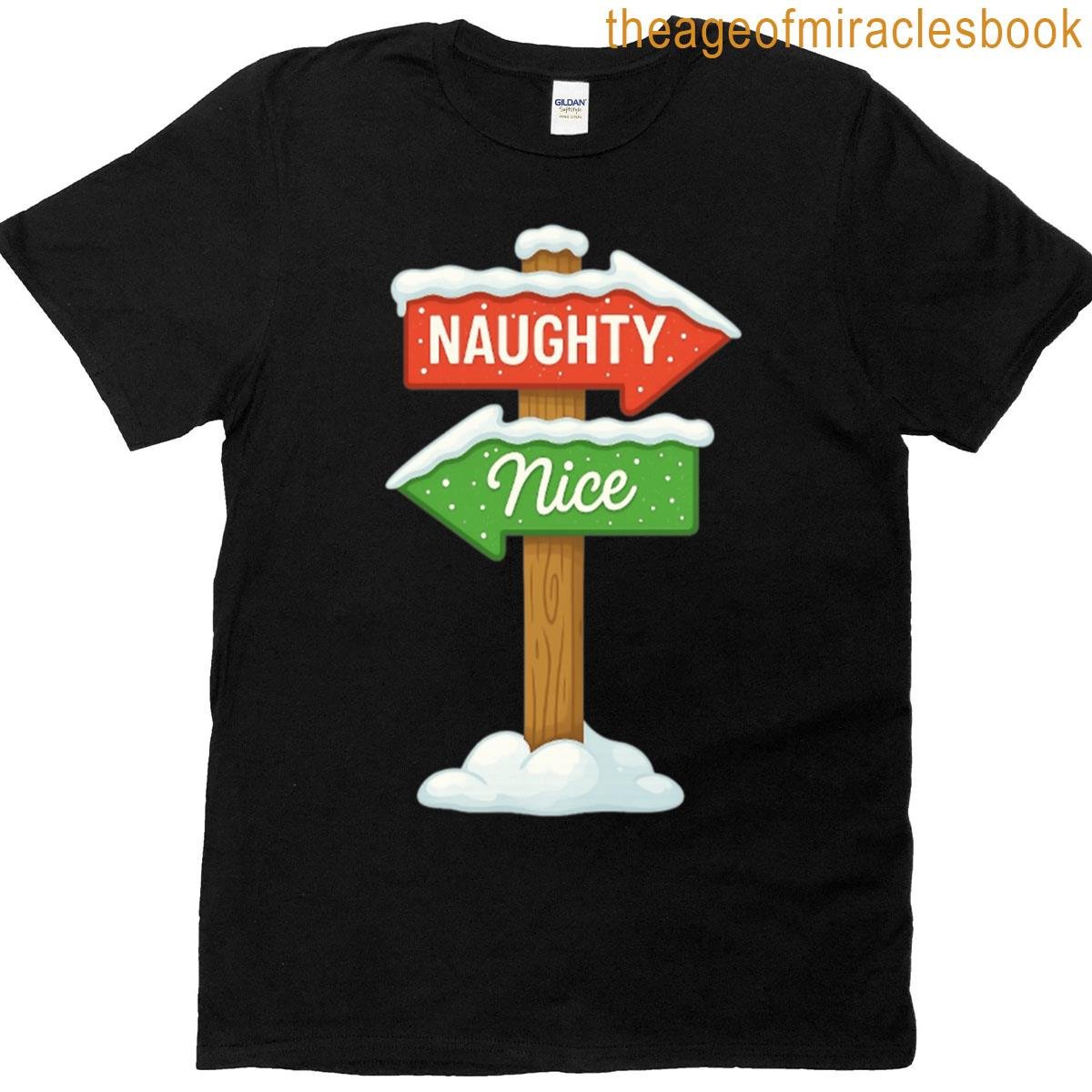 Naughty Or Nice Oversized T-shirt