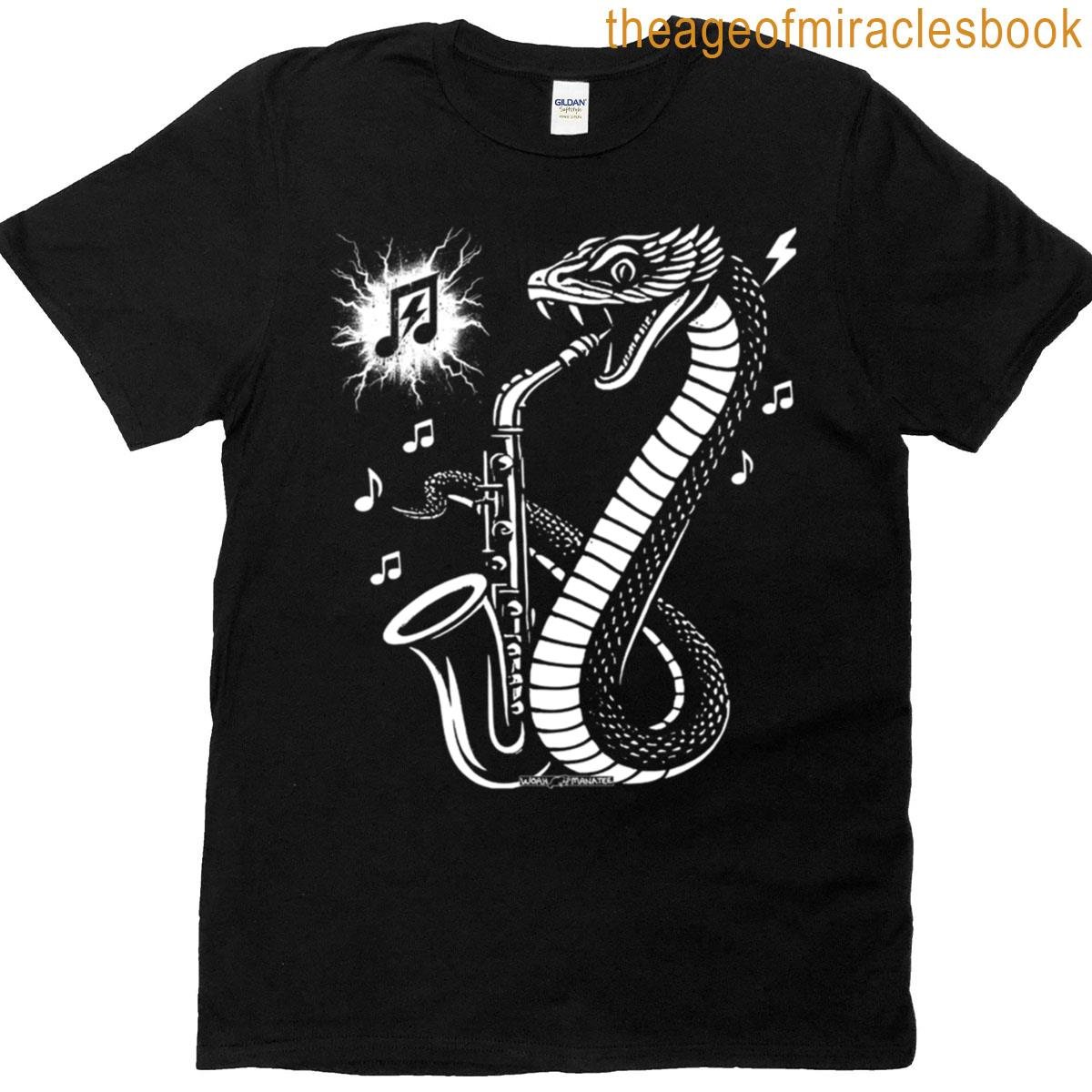 Snake Saxophone T-shirt