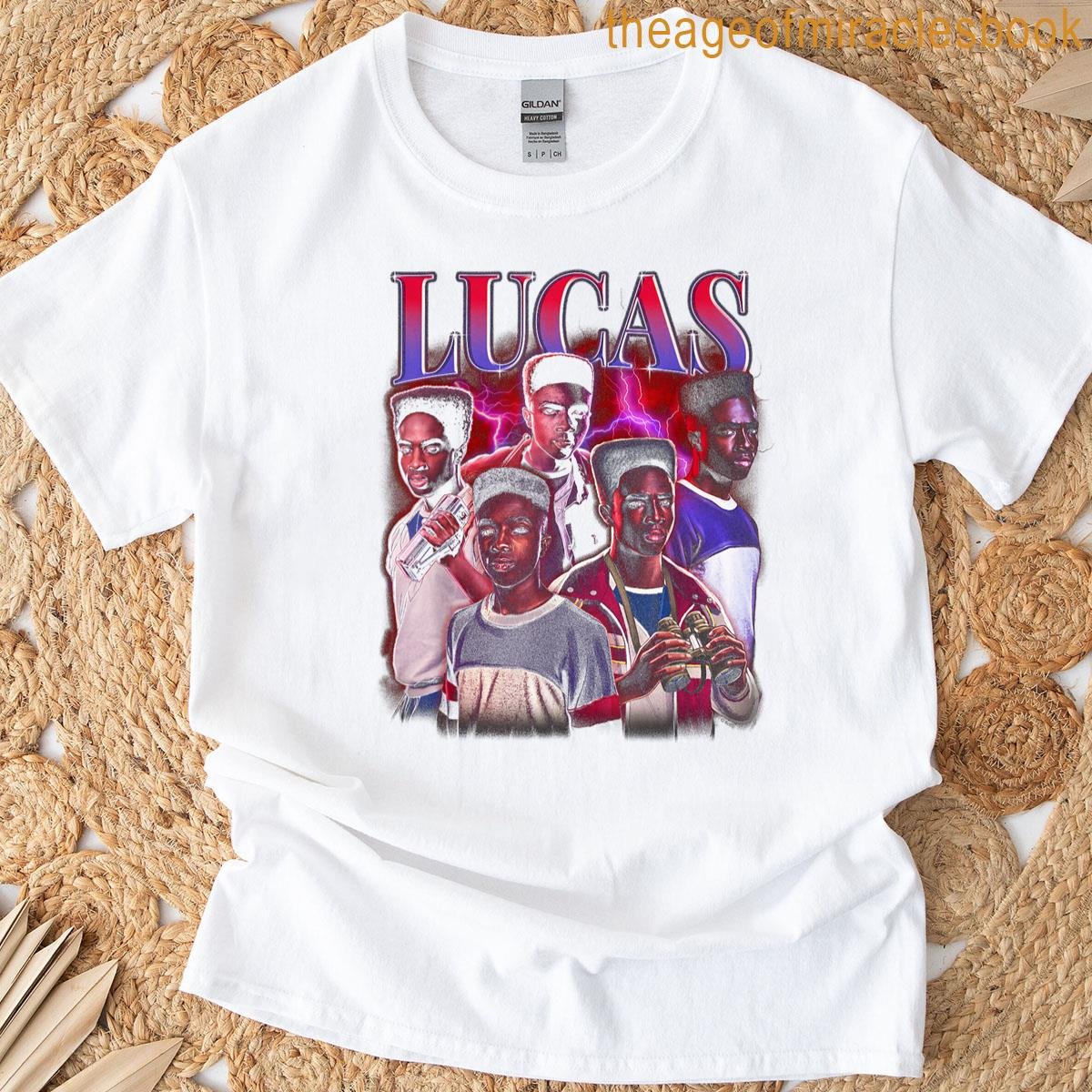 Stranger Things Lucas Heartthrob Officially Licensed T-shirt