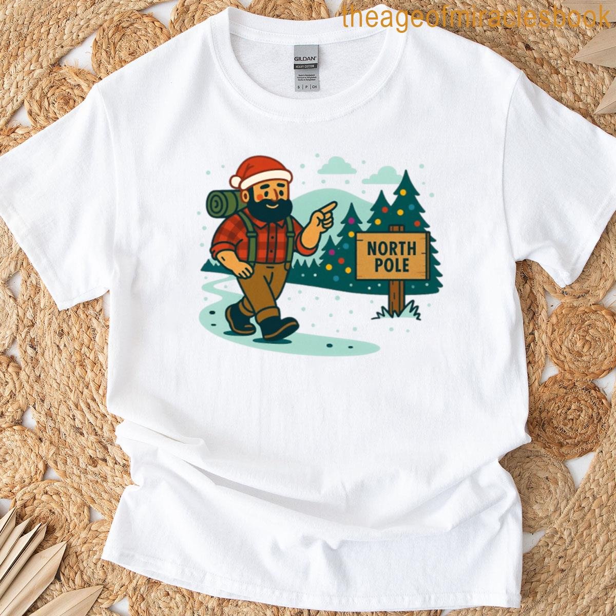 To The North Pole Oversized T-shirt