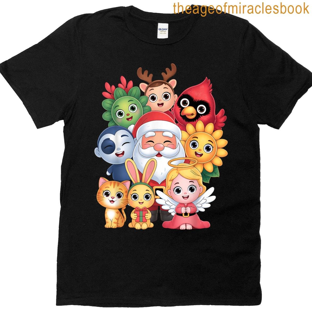 Toons Characters Christmas T-shirt
