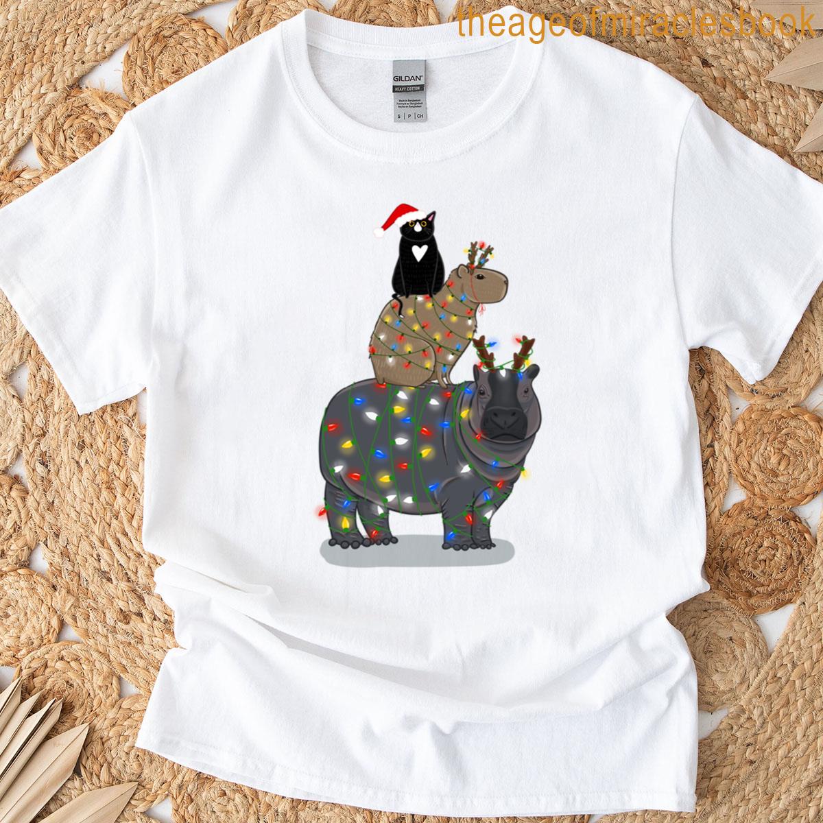 Christmas Animal Stack T-shirt