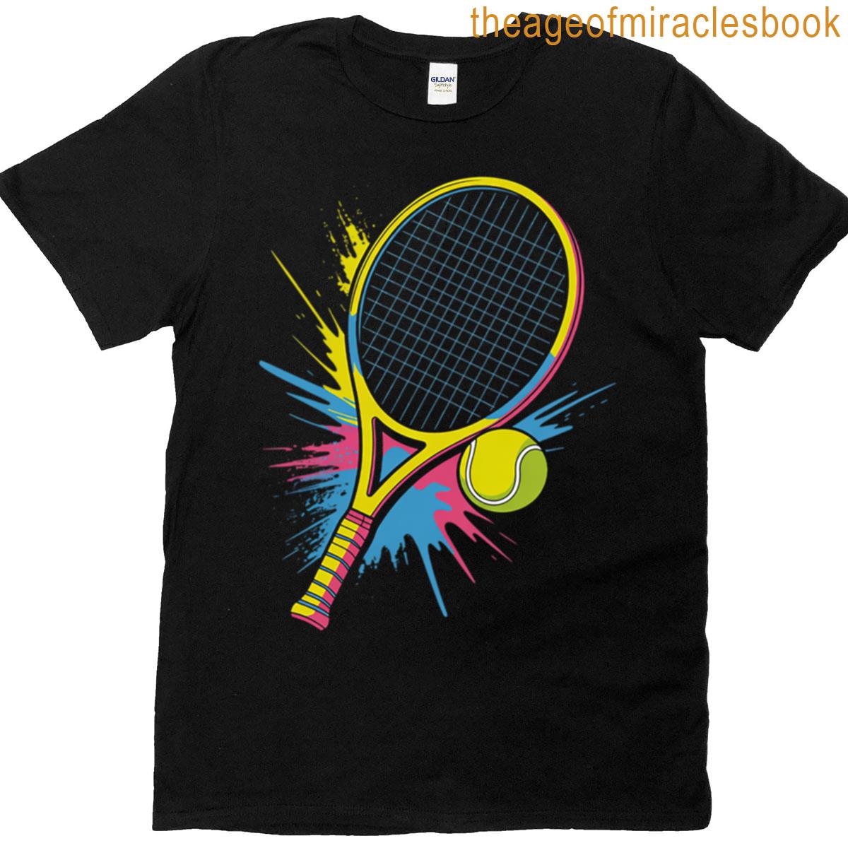 Colorful Tennis T-shirt