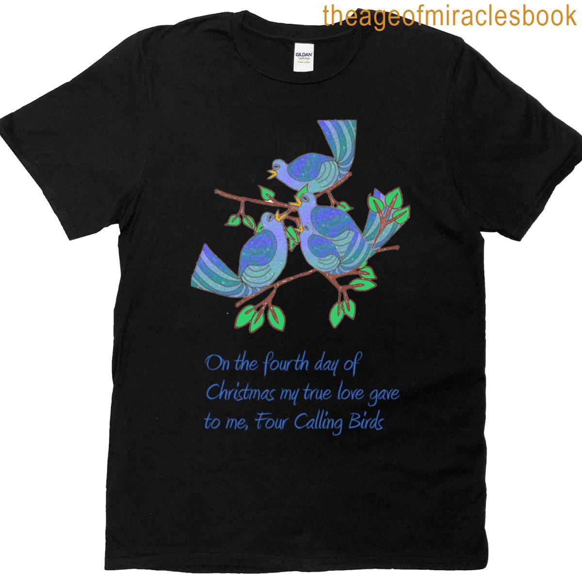 Four Calling Birds T-shirt