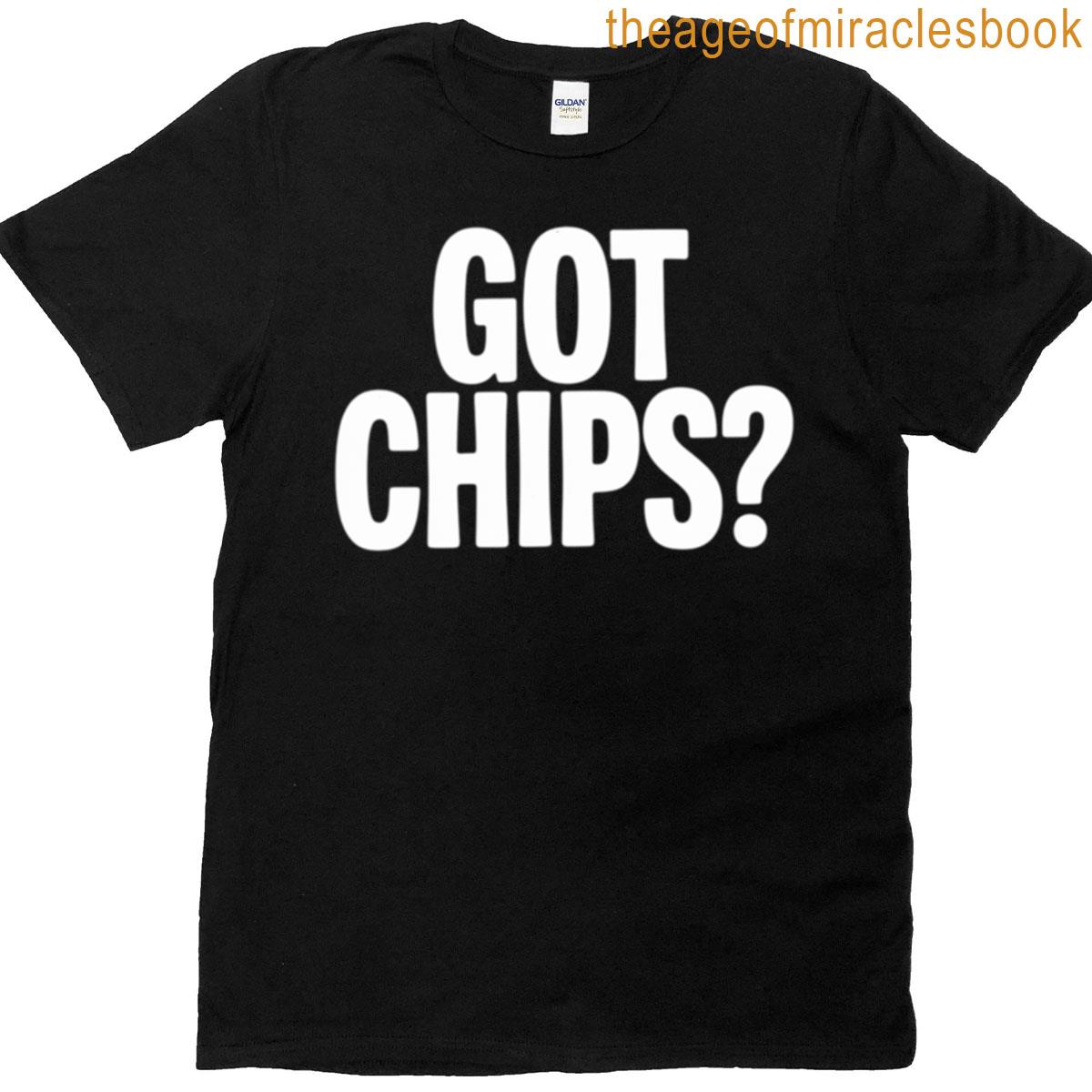 Got Chips Potato Poker Fit T-shirt