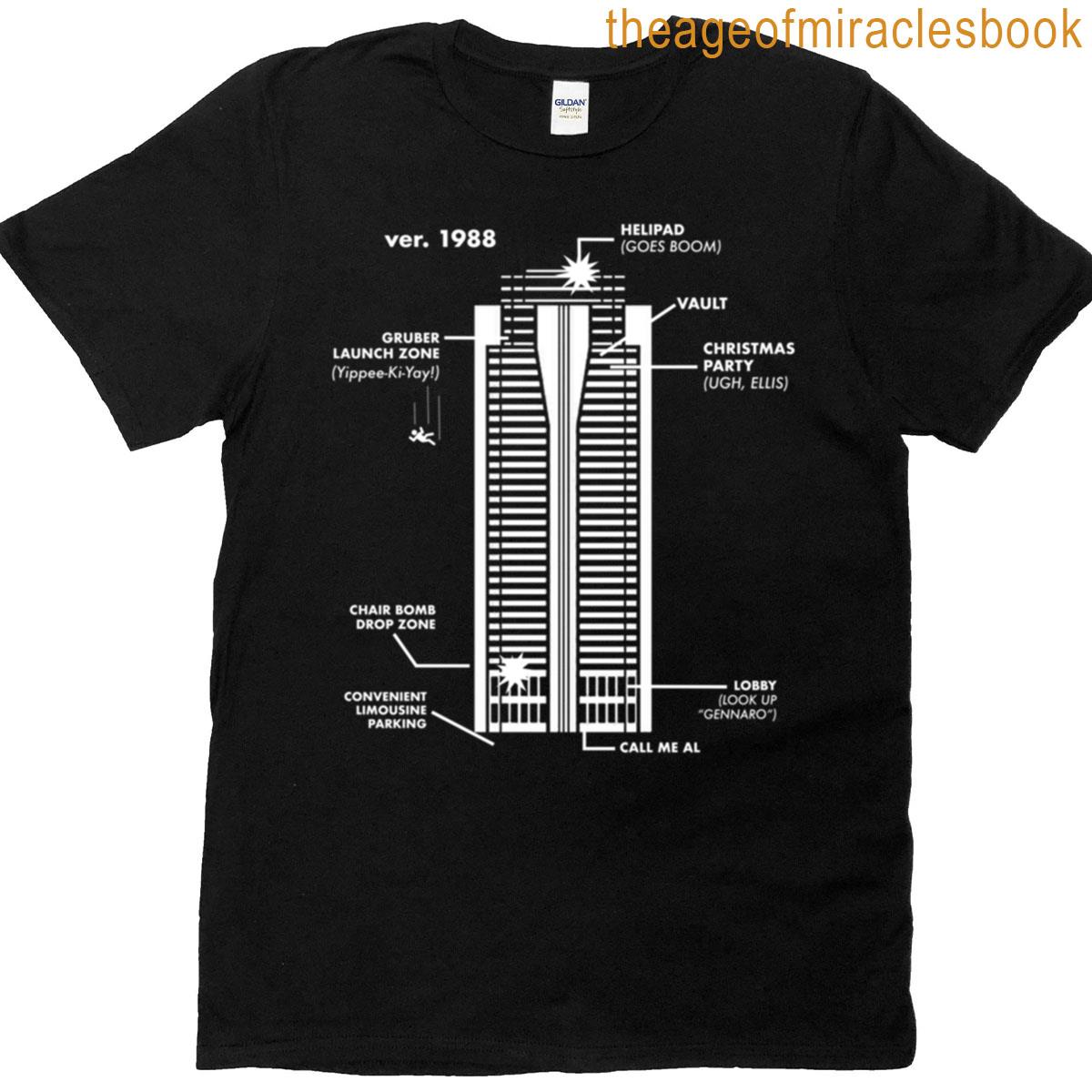 Nakatomi Diagram T-shirt
