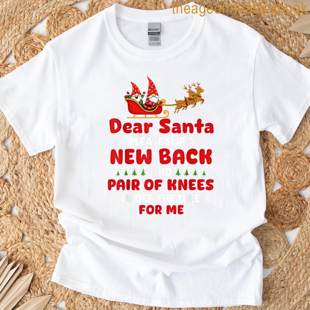 Of Knees Under T-shirt