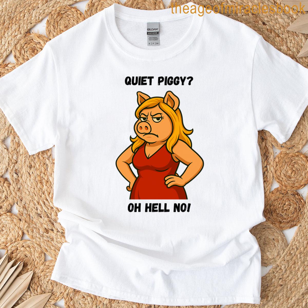 Quiet Piggy T-shirt