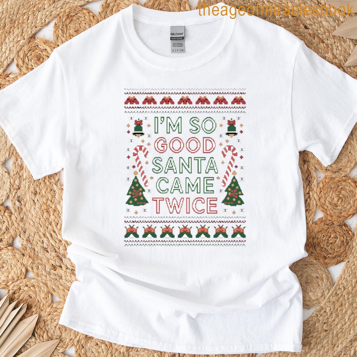 Rude Christmas Ugly Oversized T-shirt