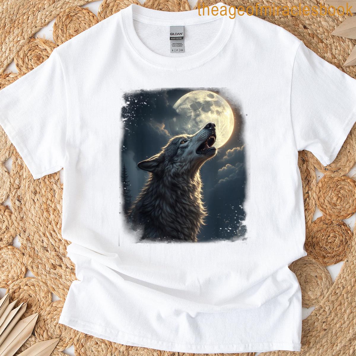 Wolf Moon Full T-shirt