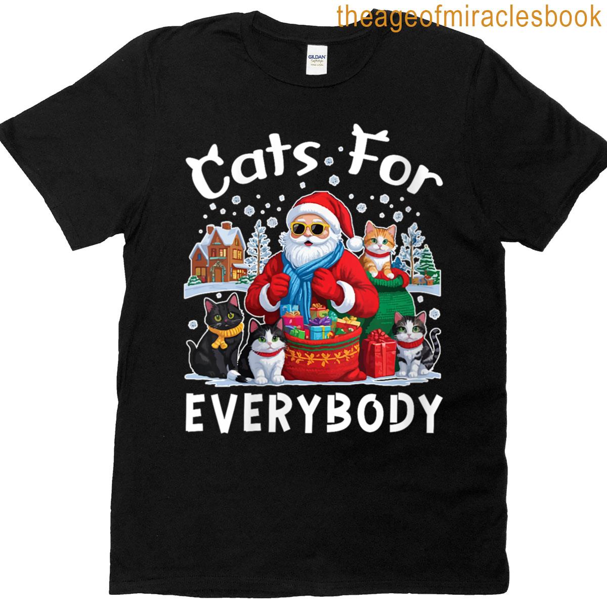 Womens Cat For Everybody T-shirt