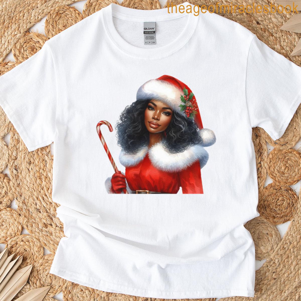 Candy Cane Mrs Clause T-shirt