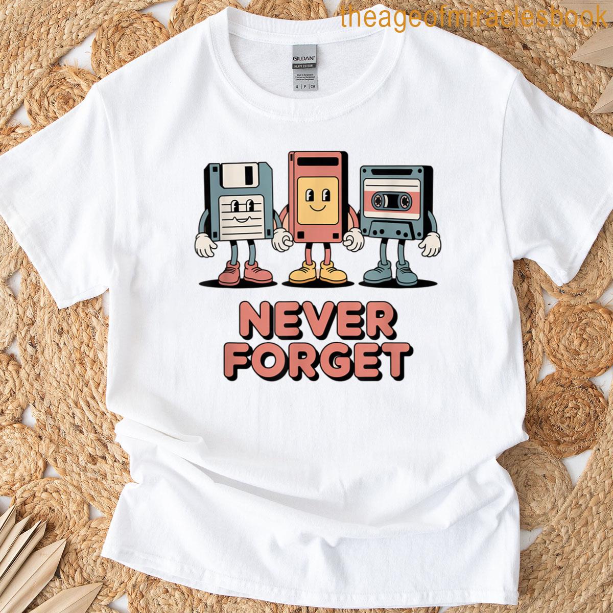 Cassette And Floppy Disk T-shirt