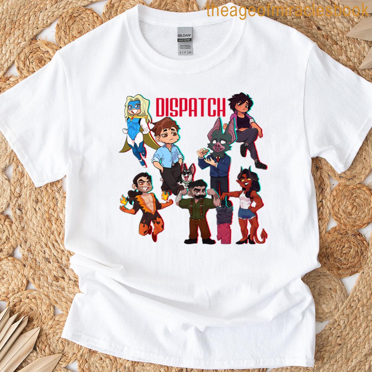 Cute Dispatch Game Anime T-shirt