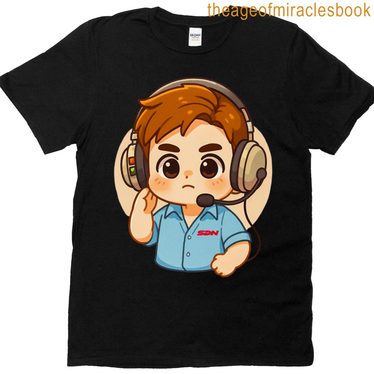 Cute Robert Robertson Mecha Man Dispatch Game T-shirt