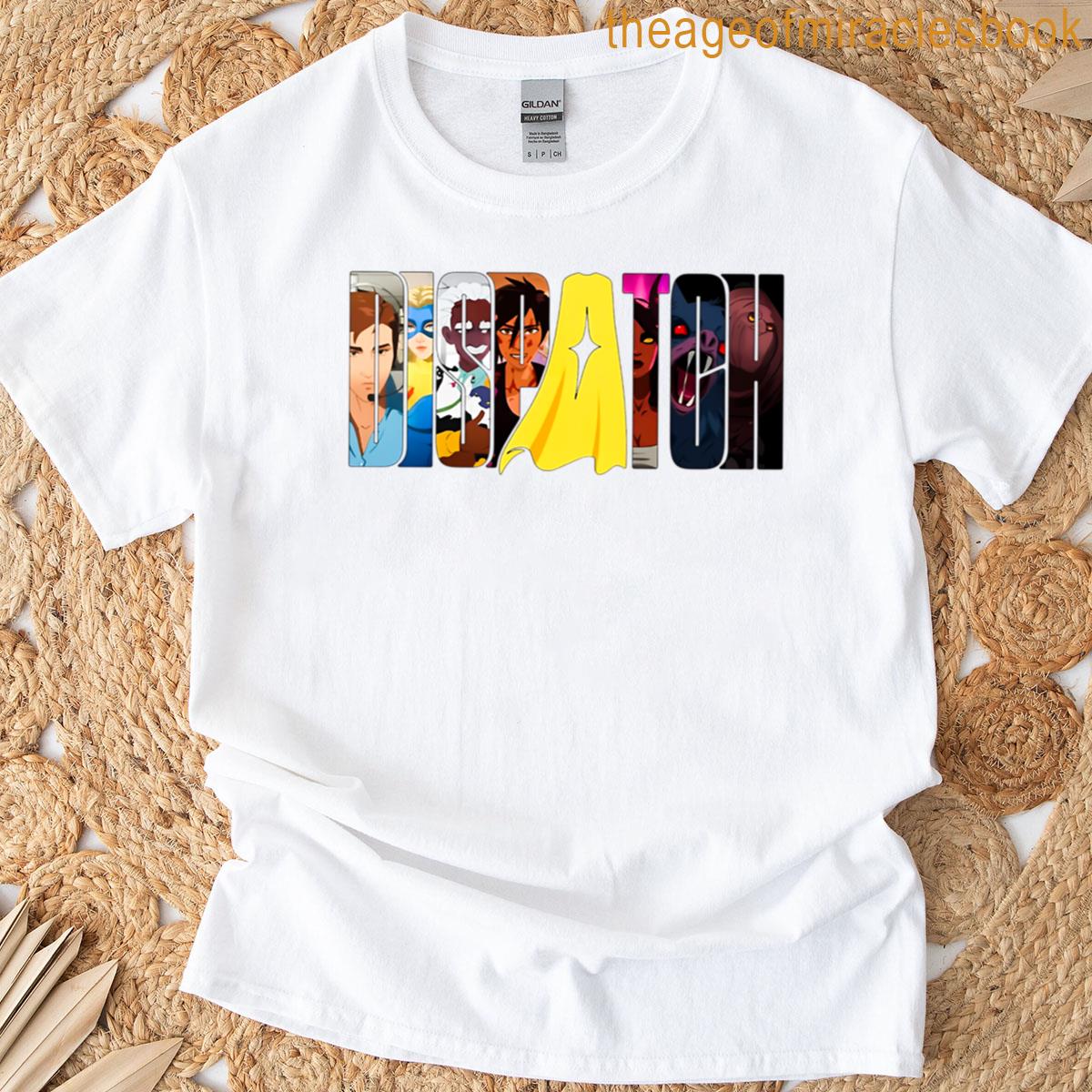Dispatch Game 2025 Lettering T-shirt
