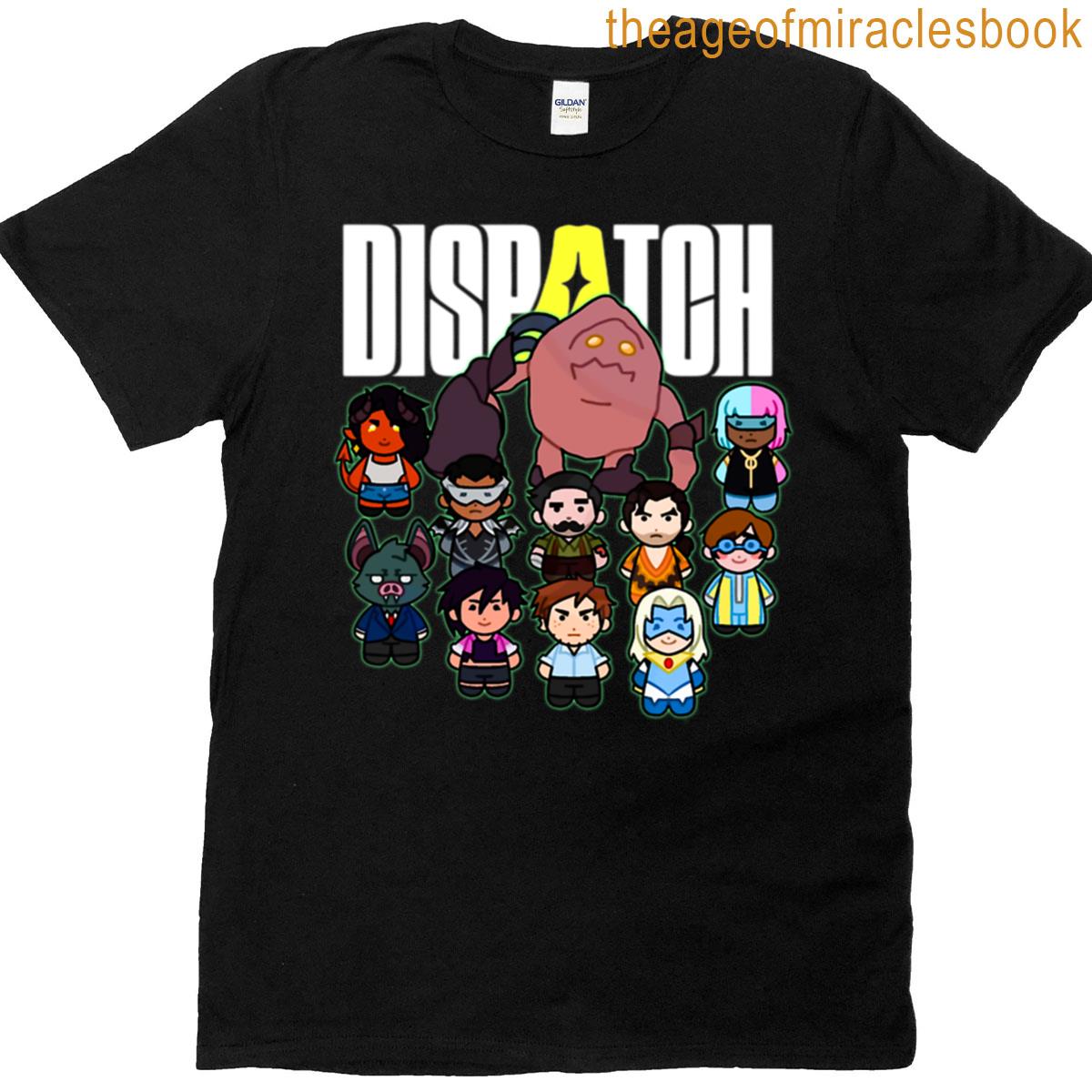 Dispatch Game Characters Chipi T-shirt
