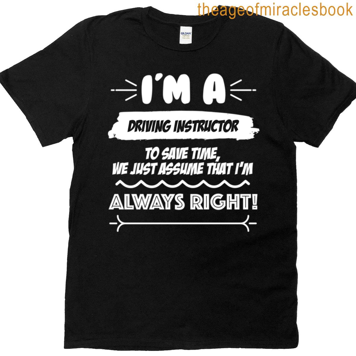 Driving Instructor Job Gift T-shirt
