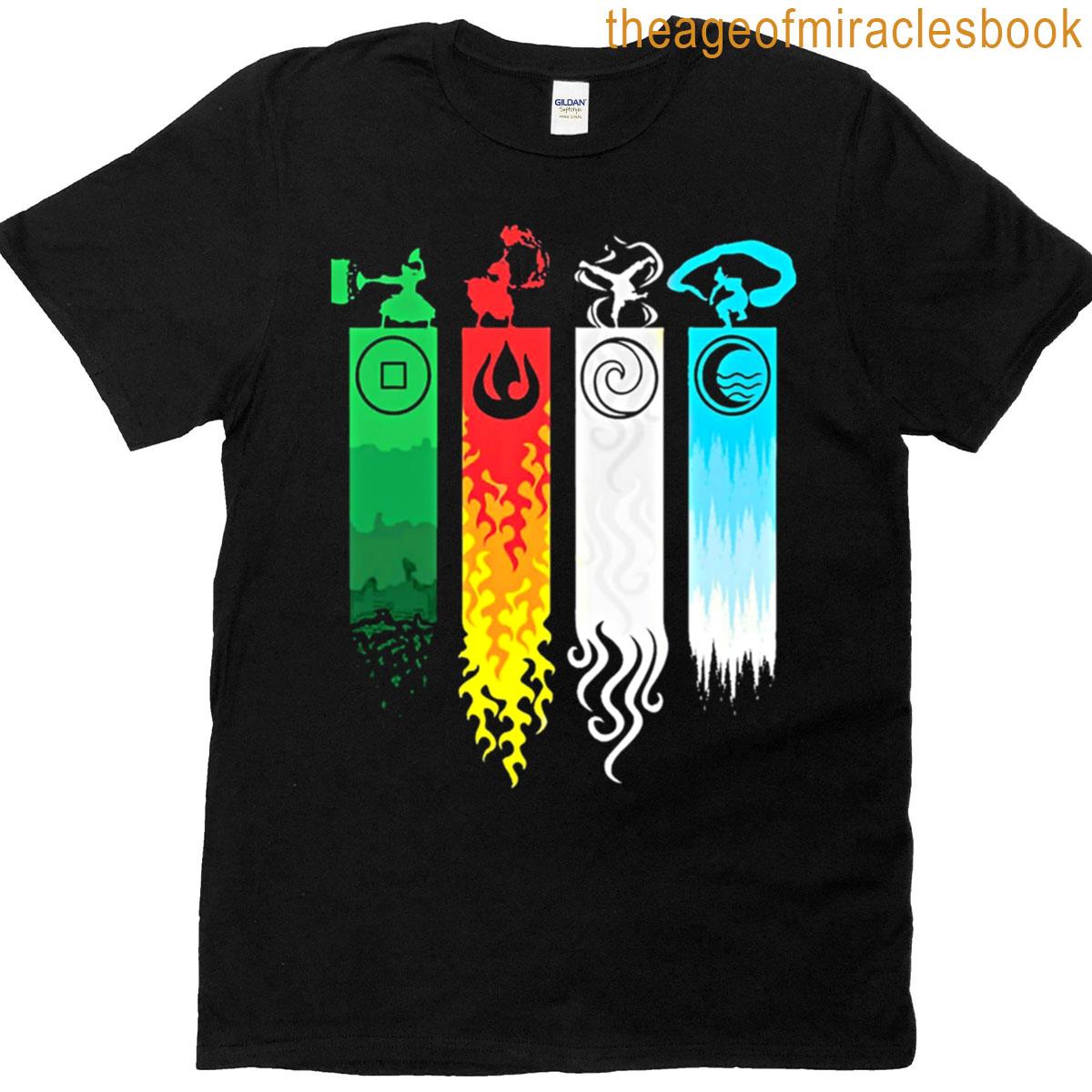Elemental Bending Avatar T-shirt