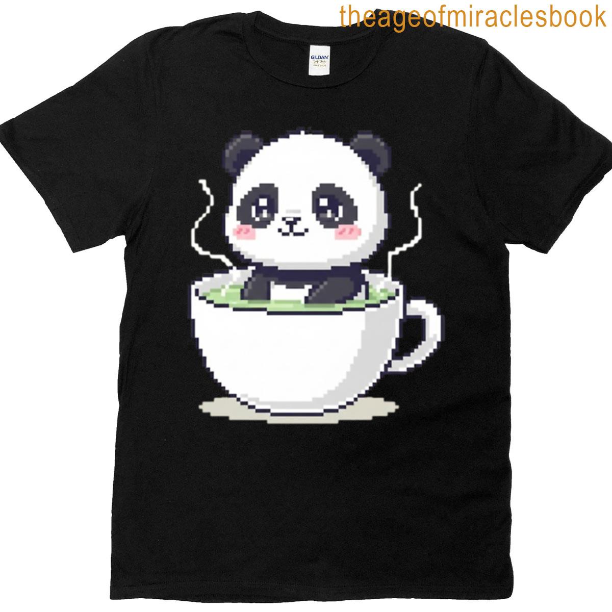 Panda In A Mug T-shirt