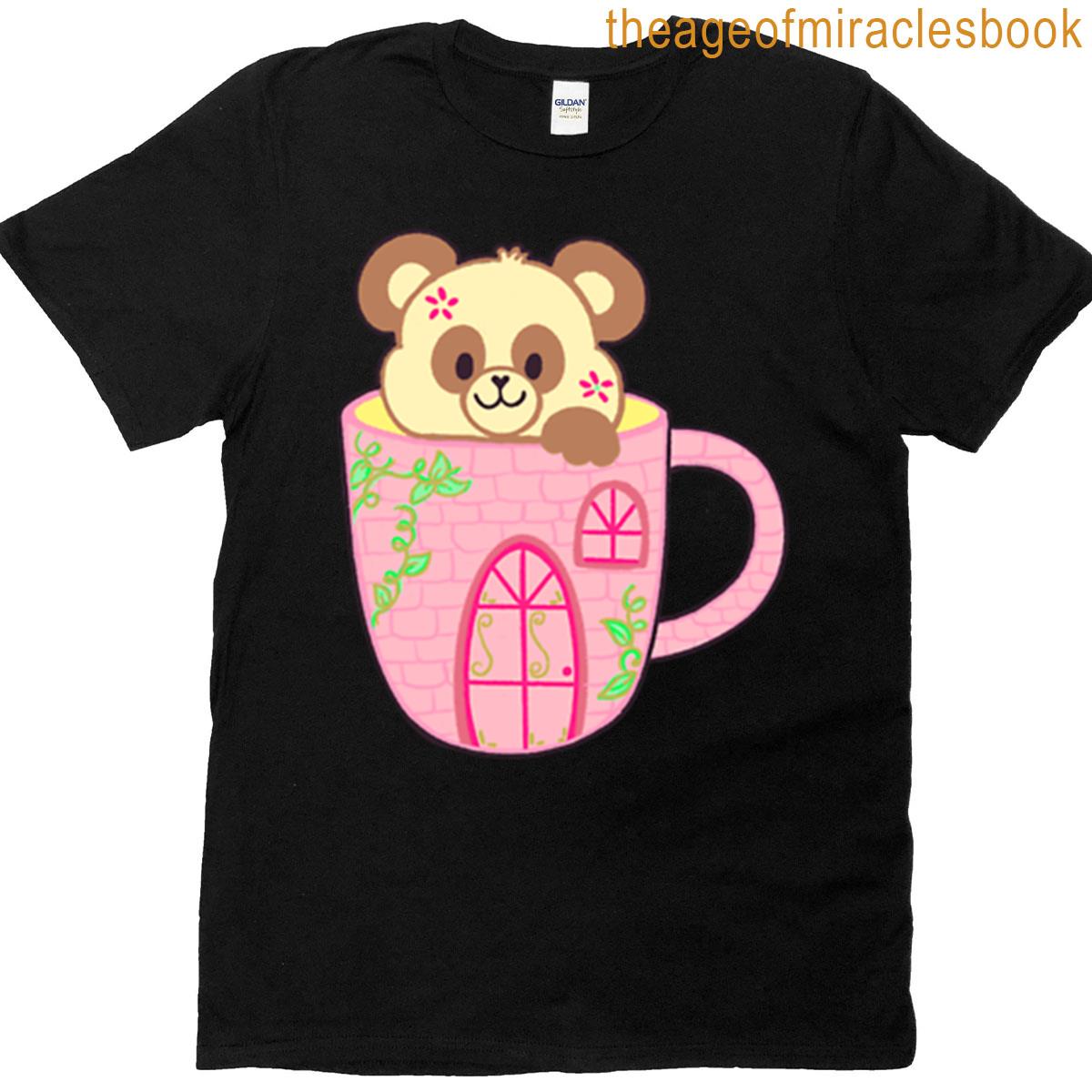 Pink Panda Bear T-shirt