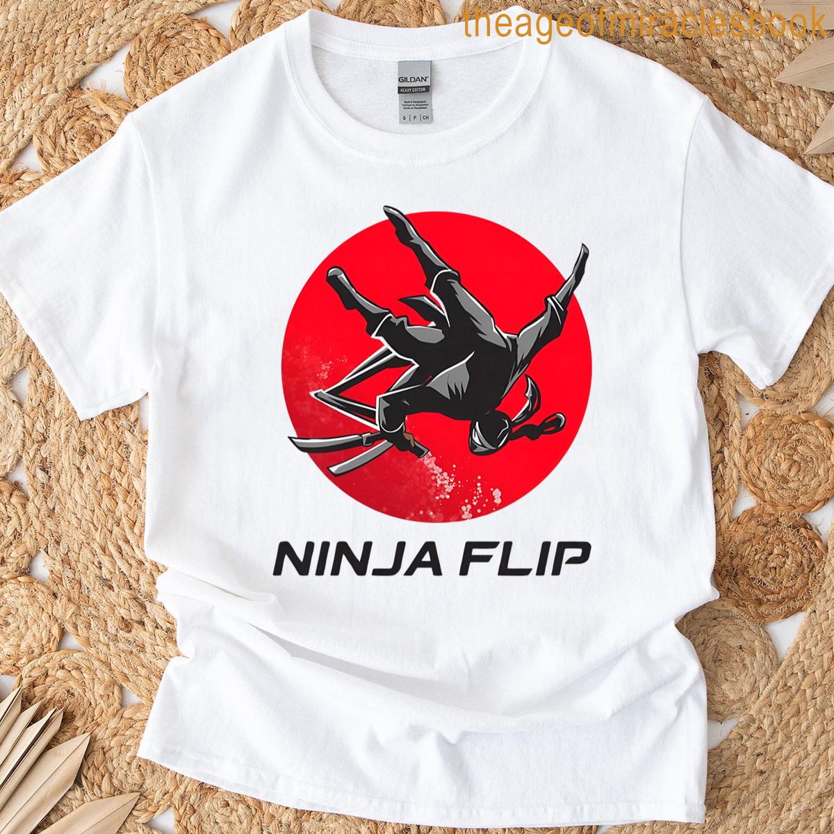 Red Dragon Flip Premium Tri-blend T-shirt