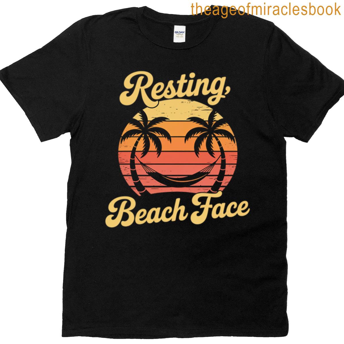 Resting Beach Face T-shirt