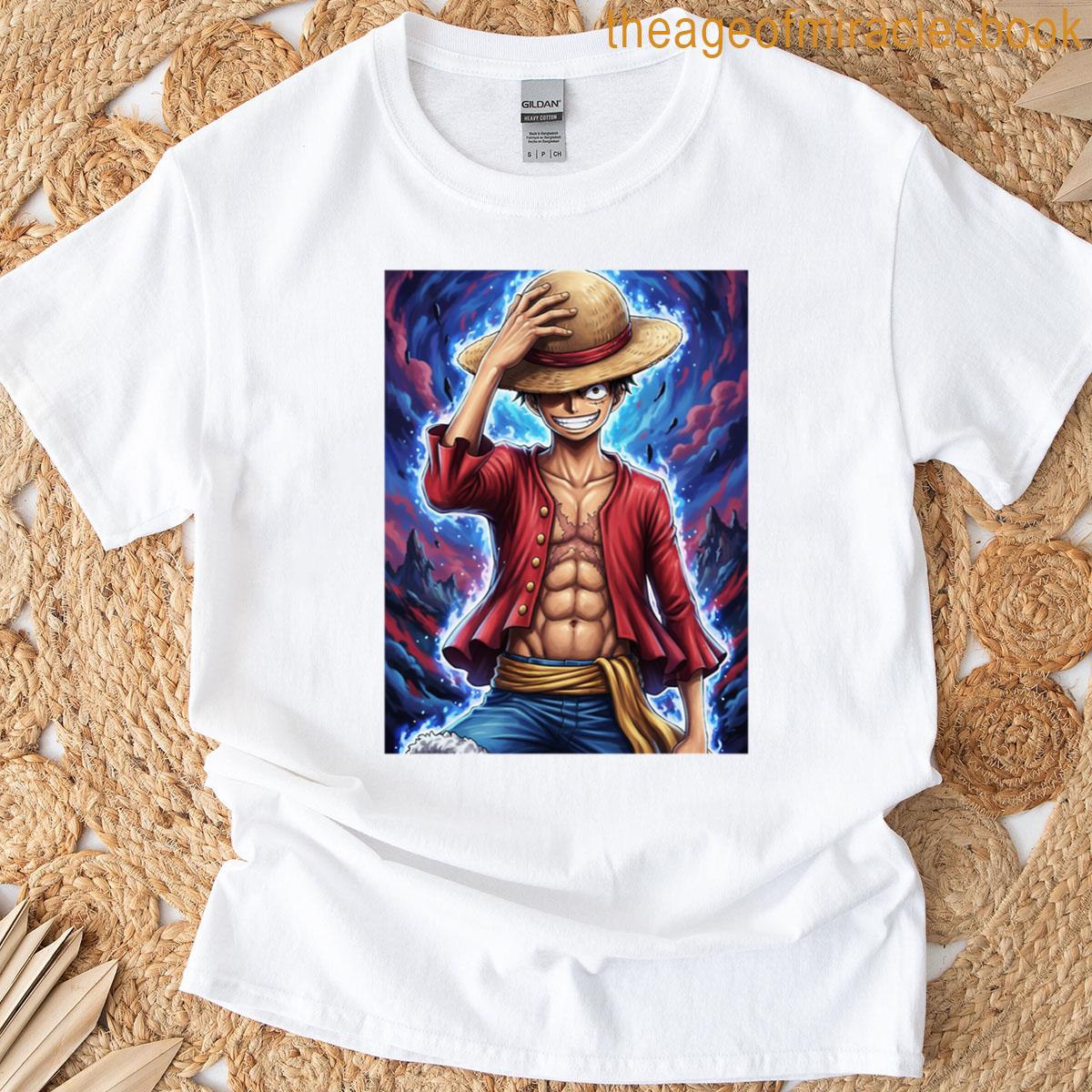 Straw Hat Pirate Hero Pose Luffy T-shirt